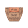 Pot publicitaire en terre cuite avec graines de cresson Pot publicitaire en terre cuite avec graines de cresson
