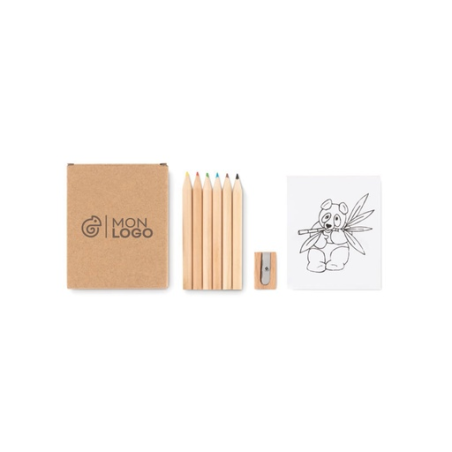 Set de coloriage personnalisable LITTLE VANGOGH