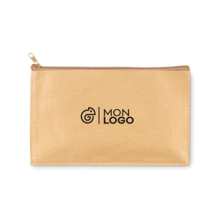 Trousse personnalisable en papier tissé
