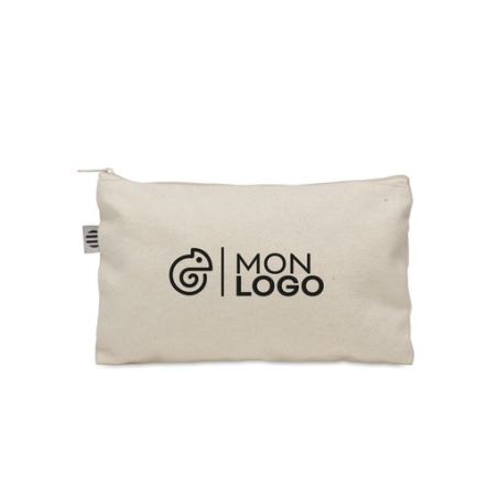 Pochette personnalisée en coton bio 340 gr/m² PESACARA