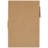 Bloc notes adhésif personnalisable en papier 70g/m2 FSC avec stylo bille (encre noire)