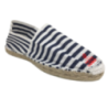 Espadrilles personnalisable en coton canevas Motif Marinière Taille 36 au 45 - Marinella Espadrilles personnalisable en coton canevas Motif Marinière Taille 36 au 45 - Marinella