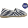 Espadrilles personnalisable en coton canevas Motif Marinière Taille 36 au 45 - Marinella Espadrilles personnalisable en coton canevas Motif Marinière Taille 36 au 45 - Marinella