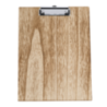 Porte menu personnalisé en bois avec pince format A4 Alborix Porte menu personnalisé en bois avec pince format A4 Alborix