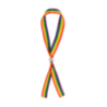 Bracelet personnalisé arc-en-ciel en tissu Vespi Bracelet personnalisé arc-en-ciel en tissu Vespi
