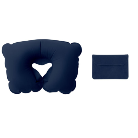 Coussin de voyage personnalisé dans sont étui en velours - TRAVELCONFORT Coussin de voyage personnalisé dans sont étui en velours - TRAVELCONFORT