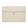 Pochette matelassée personnalisable 15 pouces en coton - COTIN Pochette matelassée personnalisable 15 pouces en coton - COTIN