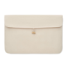 Pochette matelassée personnalisable 15 pouces en coton - COTIN Pochette matelassée personnalisable 15 pouces en coton - COTIN