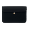 Pochette matelassée personnalisable 15 pouces en coton - COTIN Pochette matelassée personnalisable 15 pouces en coton - COTIN