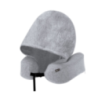 Coussin de voyage personnalisé avec Capuche en RPET doux - Dolking Coussin de voyage personnalisé avec Capuche en RPET doux - Dolking