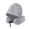 Coussin de voyage personnalisé avec Capuche en RPET doux - Dolking Coussin de voyage personnalisé avec Capuche en RPET doux - Dolking