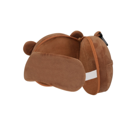 Coussin & masque de voyage personnalisé - Stanek Coussin & masque de voyage personnalisé - Stanek