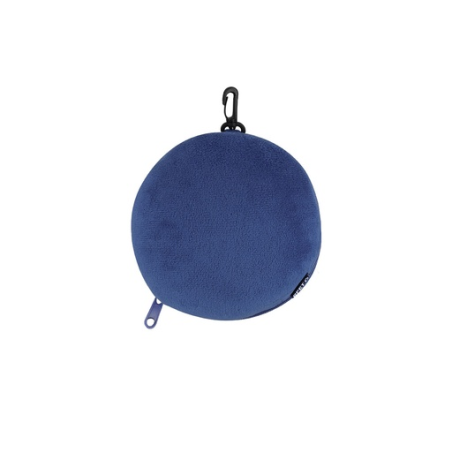 Coussin et masque de voyage publicitaire en RPET doux - Pansir Coussin et masque de voyage publicitaire en RPET doux - Pansir