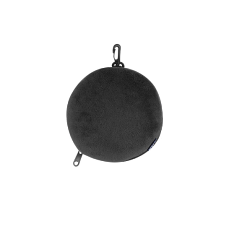 Coussin et masque de voyage publicitaire en RPET doux - Pansir