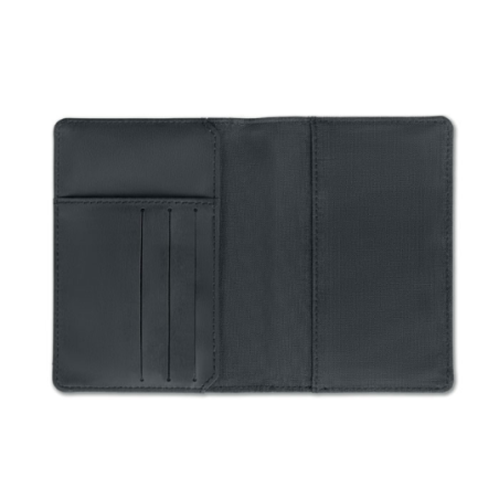 Etui personnalisable pour passeport RFID en polyester