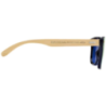 Lunettes de soleil personalisable en plastique coloré avec branches en bambou Lunettes de soleil personalisable en plastique coloré avec branches en bambou