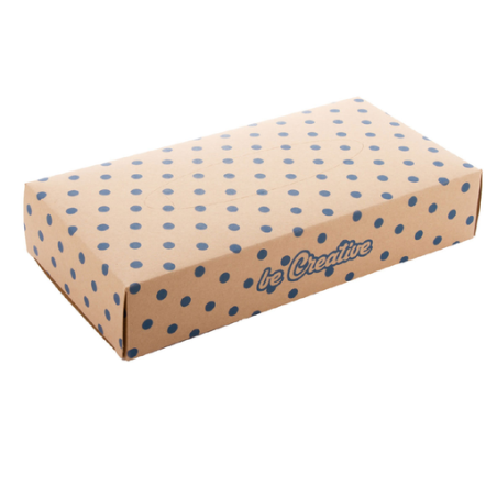 Boîte personnalisée en carton Kraft avec mouchoirs en papier recyclés- Hatschi Eco Boîte personnalisée en carton Kraft avec mouchoirs en papier recyclés- Hatschi Eco