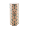 Boîte personnalisée en carton kraft format poche hexagonale avec mouchoirs en papier recyclés - Hatschi Mini Eco Boîte personnalisée en carton kraft format poche hexagonale avec mouchoirs en papier recyclés - Hatschi Mini Eco
