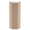 Boîte personnalisée en carton kraft format poche hexagonale avec mouchoirs en papier recyclés - Hatschi Mini Eco Boîte personnalisée en carton kraft format poche hexagonale avec mouchoirs en papier recyclés - Hatschi Mini Eco