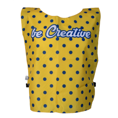 Chasuble personnalisable en RPET 190T impression en sublimation - Athleo Chasuble personnalisable en RPET 190T impression en sublimation - Athleo