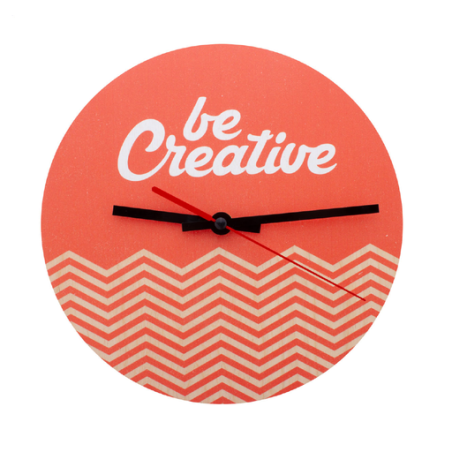 Horloge personnalisable en contreplaqué de bouleau - Tyklo