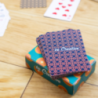 Jeu de carte personnalisable avec boîte en papier cartonnée Jeu de carte personnalisable avec boîte en papier cartonnée