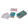 Mini jeu de 54 cartes personnalisables avec boîte en papier cartonnée - 55 x 85 mm Mini jeu de 54 cartes personnalisables avec boîte en papier cartonnée - 55 x 85 mm