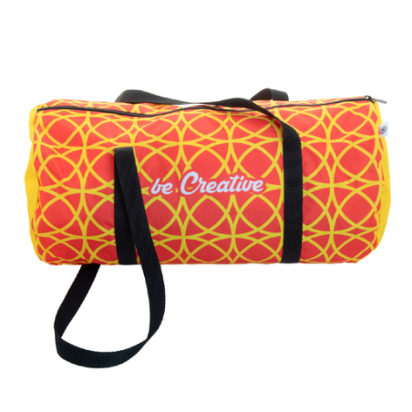 Sac de sport personnalisé en polyester RPET 600D avec impression en sublimation - Gymy Sac de sport personnalisé en polyester RPET 600D avec impression en sublimation - Gymy