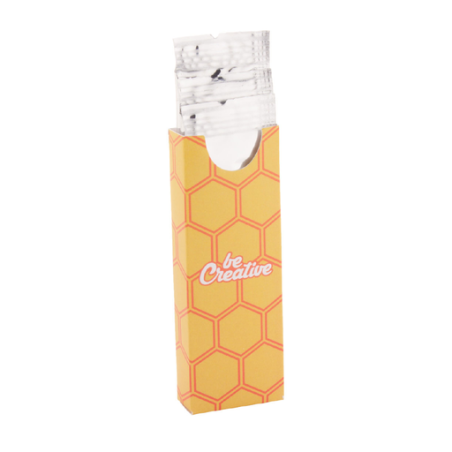 Sachet de miel personnalisé individuel 10g par lot de 3 pièces- BeeShot Sachet de miel personnalisé individuel 10g par lot de 3 pièces- BeeShot