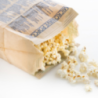 Sachet en papier personnalisable de Pop-corn salé micro-ondable 100g - Poply Sachet en papier personnalisable de Pop-corn salé micro-ondable 100g - Poply