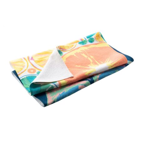 Serviette personnalisable en sublimation 100% coton et microfibre taille S 400gr/m2 - Swimy Serviette personnalisable en sublimation 100% coton et microfibre taille S 400gr/m2 - Swimy