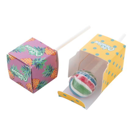 Sucette personnalisable multrifuit - Lolly Sucette personnalisable multrifuit - Lolly
