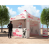 Barnum pliant personnalisable structure en aluminium - 3 x 3 m - Ashi Barnum pliant personnalisable structure en aluminium - 3 x 3 m - Ashi