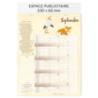 Calendrier feuillets personnalisable avec emploi du temps Jean de la fontaine Calendrier feuillets personnalisable avec emploi du temps Jean de la fontaine