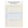 Calendrier feuillets personnalisable avec emploi du temps Jean de la fontaine Calendrier feuillets personnalisable avec emploi du temps Jean de la fontaine