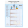 Calendrier feuillets personnalisable avec emploi du temps Jean de la fontaine Calendrier feuillets personnalisable avec emploi du temps Jean de la fontaine