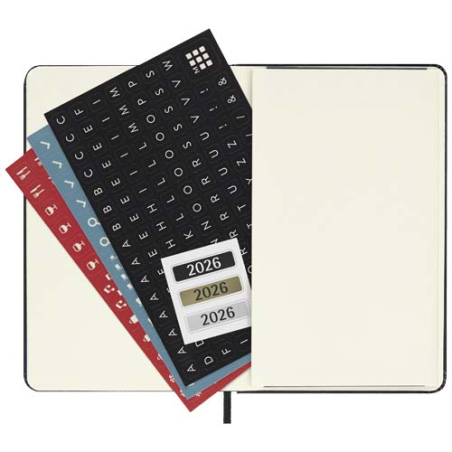 Agenda de poche personnalisable quotidien 12 mois Moleskine à couverture rigide 2026 Agenda de poche personnalisable quotidien 12 mois Moleskine à couverture rigide 2026
