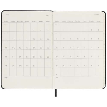 Agenda de poche personnalisable quotidien 12 mois Moleskine à couverture rigide 2026 Agenda de poche personnalisable quotidien 12 mois Moleskine à couverture rigide 2026