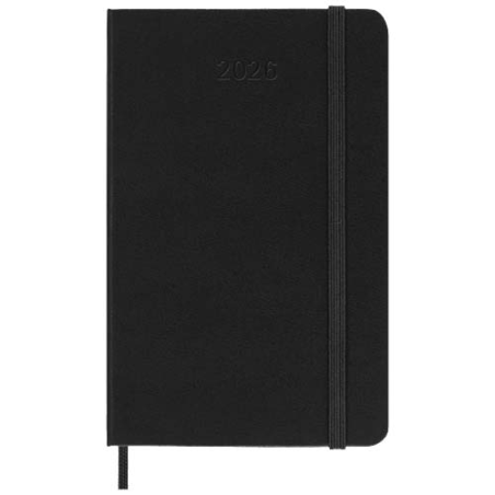 Agenda de poche personnalisable quotidien 12 mois Moleskine à couverture rigide 2026 Agenda de poche personnalisable quotidien 12 mois Moleskine à couverture rigide 2026