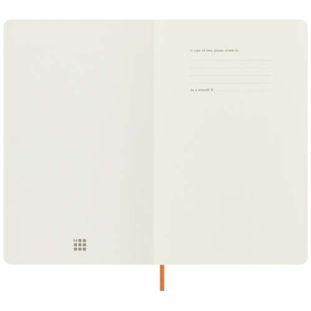 Carnet Moleskine personnalisé 100% VEGEA® Capri à couverture souple - ligné - taille L Carnet Moleskine personnalisé 100% VEGEA® Capri à couverture souple - ligné - taille L
