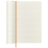 Carnet Moleskine personnalisé 100% VEGEA® Capri à couverture souple - ligné - taille L Carnet Moleskine personnalisé 100% VEGEA® Capri à couverture souple - ligné - taille L