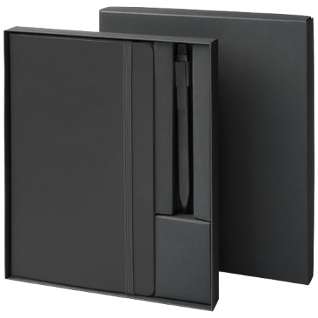 Coffret cadeau avec cahier A5 et stylo Moleskine personnalisable