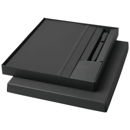 Coffret cadeau avec cahier A5 et stylo Moleskine personnalisable