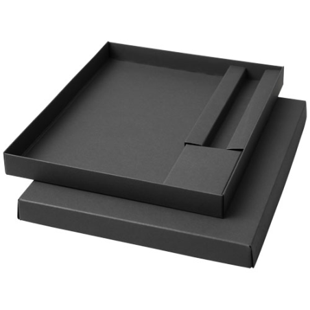 Coffret cadeau avec cahier A5 et stylo Moleskine personnalisable