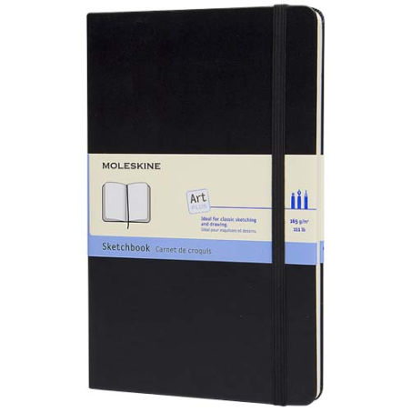 Grand carnet de croquis Moleskine personnalisé - 21 x 13 cm - Léonard Grand carnet de croquis Moleskine personnalisé - 21 x 13 cm - Léonard