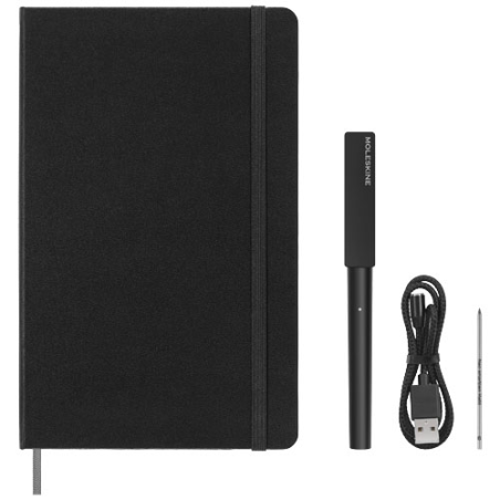 Set d'écriture Moleskine personnalisable Parure Smart avec copie numérique - Parreno