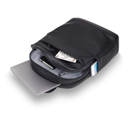 Sac à dos personnalisé Moleskine 15 pouces en PU - Classic Pro - Fabricartion Italienne
