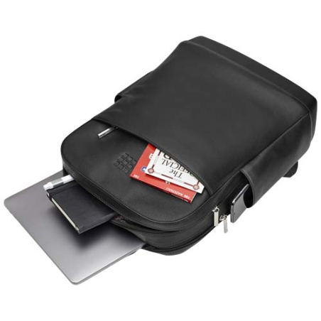 Sac à dos Moleskine personnalisable 15 pouces - Classic Pro en cuir - Fabrication Italienne