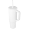 Grand gobelet isotherme personnalisable Brady 900 ml certifié RCS avec paille en silicone Grand gobelet isotherme personnalisable Brady 900 ml certifié RCS avec paille en silicone