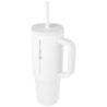 Grand gobelet isotherme personnalisable Brady 900 ml certifié RCS avec paille en silicone Grand gobelet isotherme personnalisable Brady 900 ml certifié RCS avec paille en silicone